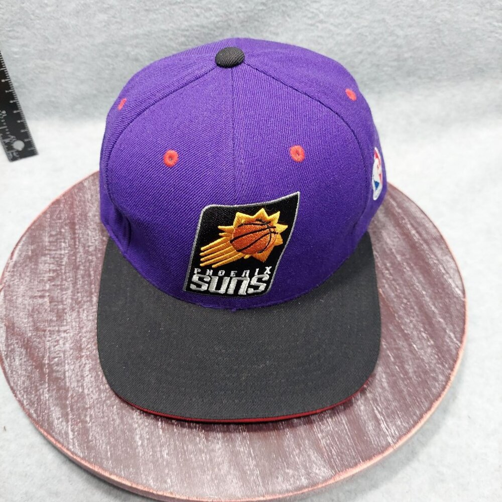 Mitchell & Ness Phoenix Suns NBA Snapback Hat - Purple & Black‎